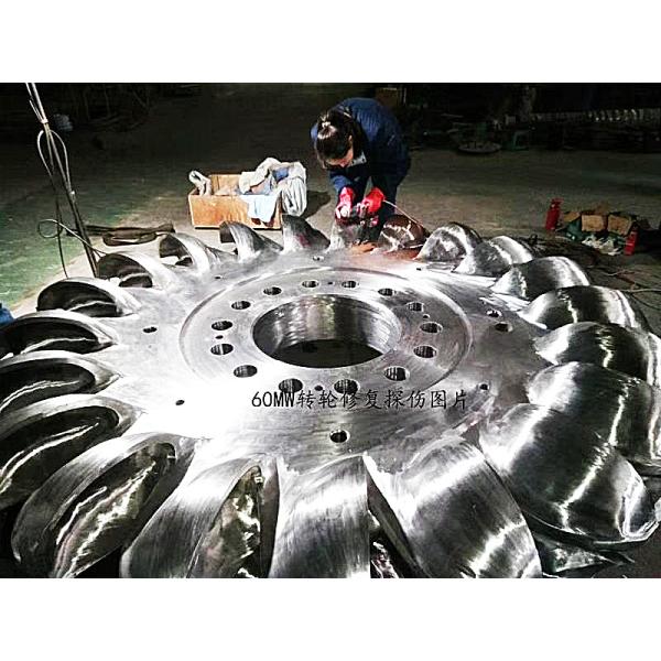 Speed Pelton Turbine Generator 6-10kV Rated Voltage 500-3000r/min Speed Range