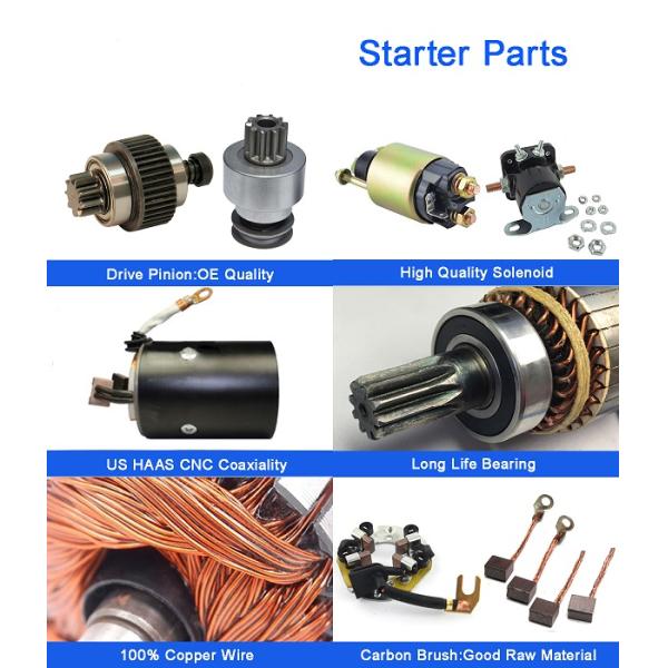 OEM E35618400 B50518400 Auto Engine Starter Lester 16922 For Mazda 323 1.4 1.6L