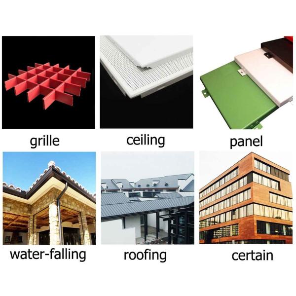 20 / 5 Micron PE Coating 3003 Colour Coated Aluminium Coil