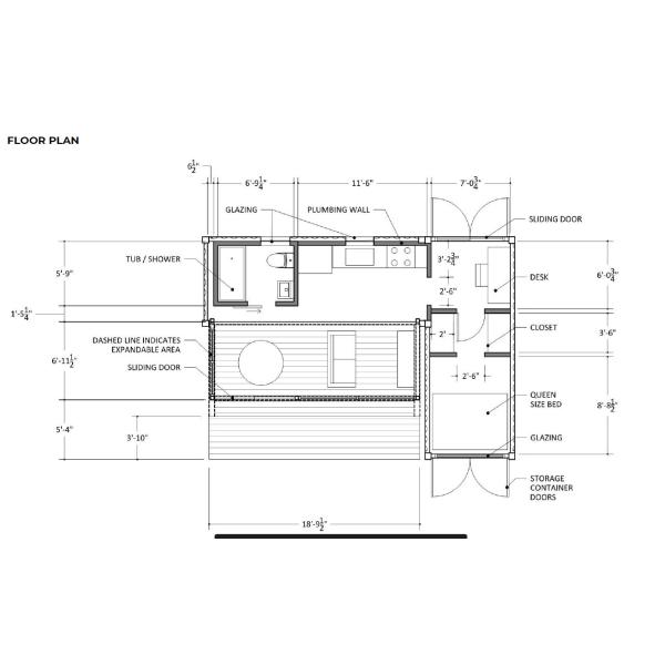 20HC Villa Economical Prefabricated Shipping Container Homes