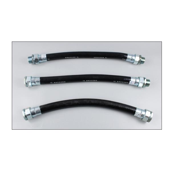 ATEX Flexible Hose Oil Resistant Customized Size Hose Explosion Proof Flexible Connection Pipe Diesel Gasoline Flexible OEM Rubber Fuel Line Hose