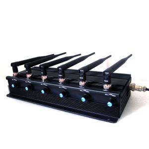 Cheap Signal jammer | 15W High Power Adjustable 3G Mobile Phone VHF UHF Walkie-Talkie Jammer wholesale