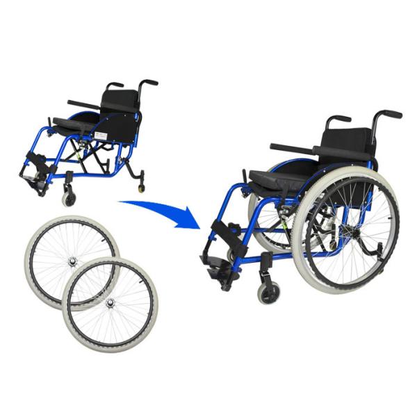 Quality Portable ISO13485 Lightweight Children Wheelchair for sale