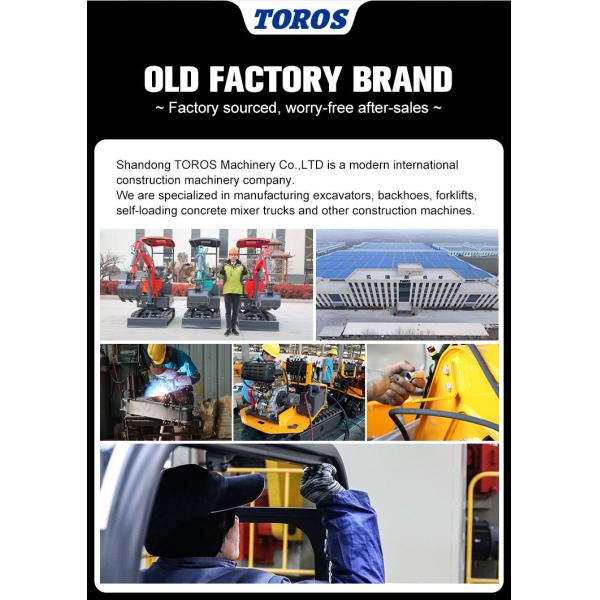 Multipurpose 1.2 Ton Hydraulic Compact Excavator Small Earth Moving Equipment