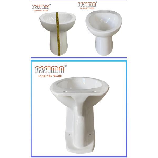Elongated Gravity Flush Rv Toilet S Trap 100mm Water Closet Small