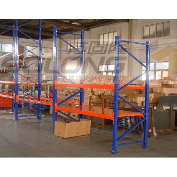 Single / Double Sided Medium Duty Shelf Industrial Shelving Units ISO9001 Certification