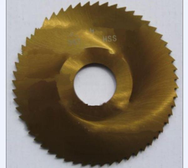Quality 150mm HSS Saw Blade Stainless Steel Cutter 75Cr1 slitting milling for sale