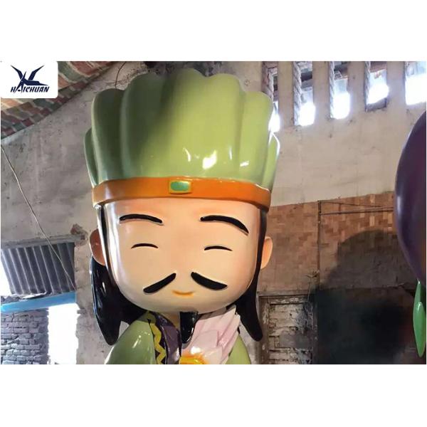 Life-size Fiberglass Figure Statue With Cartoon Shape For Cinema Hall Decoration