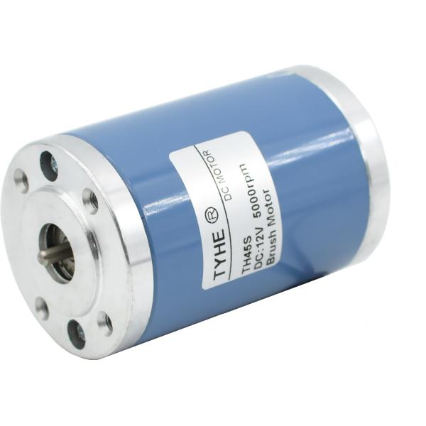 Micro 3500Rpm Dual Shaft Brushed DC Motor 45mm Diameter