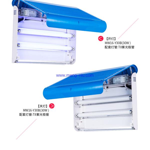Hot Sell No Pollution CE ROHS 30W Hotel UVMute Insect Killer Flies Glue Sticky Traps Restaurant Mosquito Killer Lamp