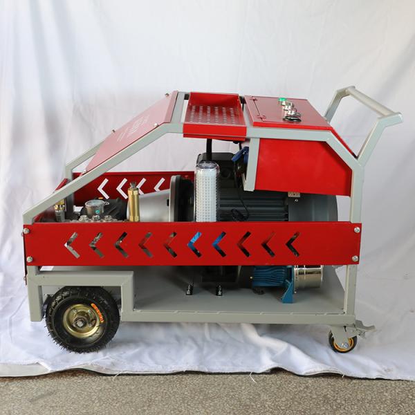 500 Bar High Pressure Washer For Cleaning Concrete Aircraft Helicopter Surface Casting Sand