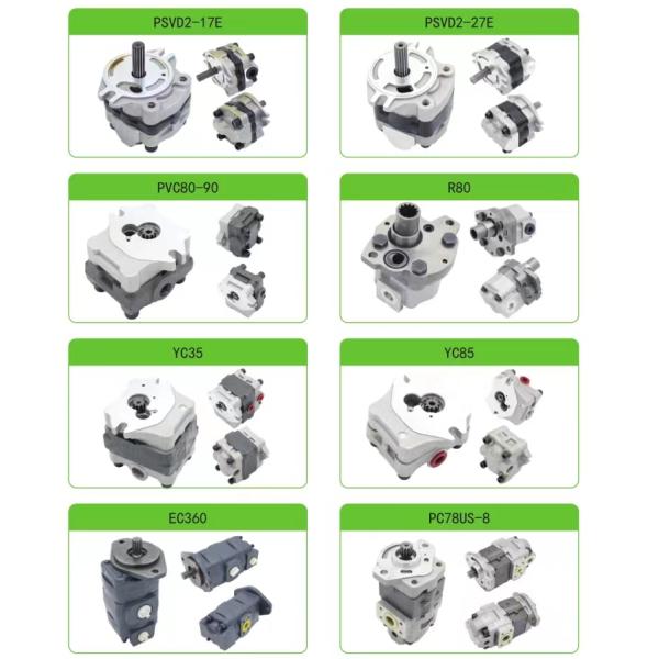 2897917 Excavator Hydraulic Gear Pump , E336D Hydraulic Pump