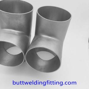 Cheap Chlorination Systems Seamless Stainless Steel Pipe Tee Fittings Excellent Resistance wholesale