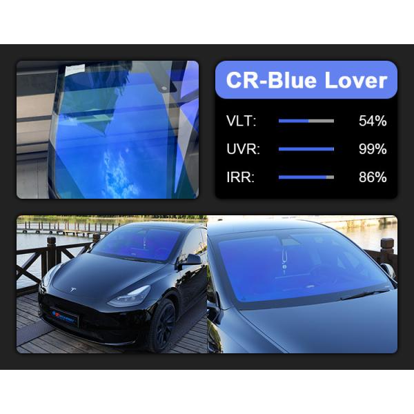 Decorative Solar Film Anti Glare Red Color CR-8065 Chameleon Car Window Film Tint Rainbow