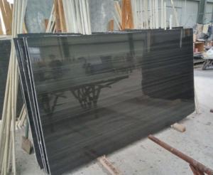 Popular Black Marble Chinese Wood Black Marble Black Wood Marble Slab,Marble Tile On Selling