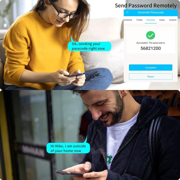 Cerradura Inteligente Classic Smart Door Lock For Apartment Airbnb