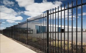 Cheap High quality galvanized garrison steel picket fence for sale/manufacture price wholesale