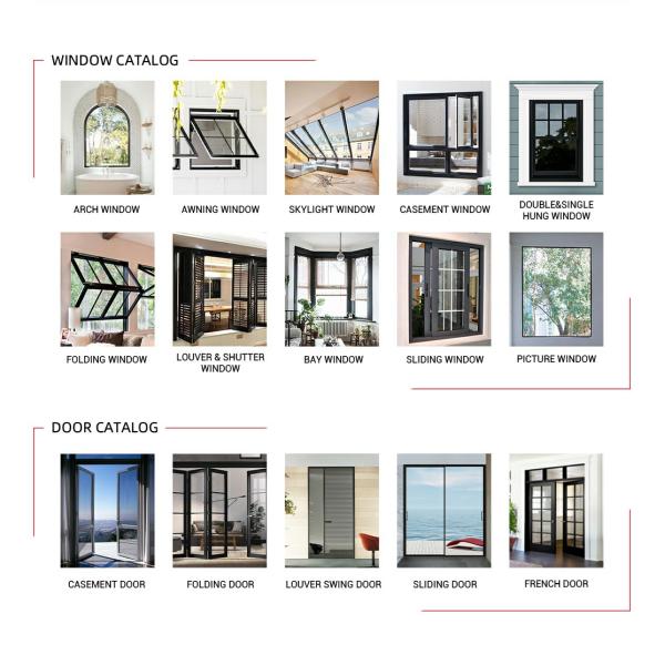 1.2-2.0mm Thick Aluminium Frame Windows Fixed Top Round Circle Windows
