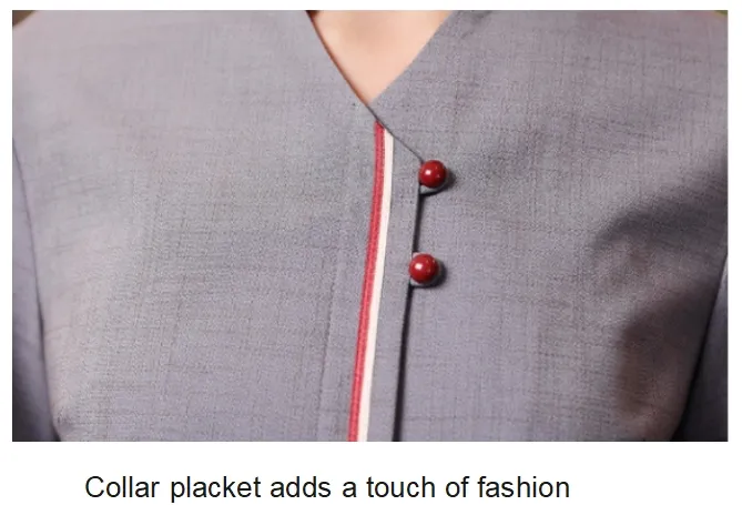 Wholesale Quality Custom New Design Housekeeping Uniform Polo T-Shirt Cleaning Lady Uniforms