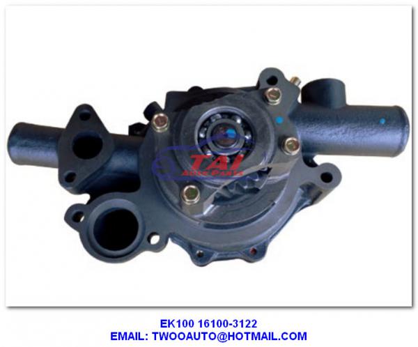 Quality EK100 16100-3122 Water Pump, HINO Ek100 Water Pump 16100-3122 For Truck Spar Parts for sale