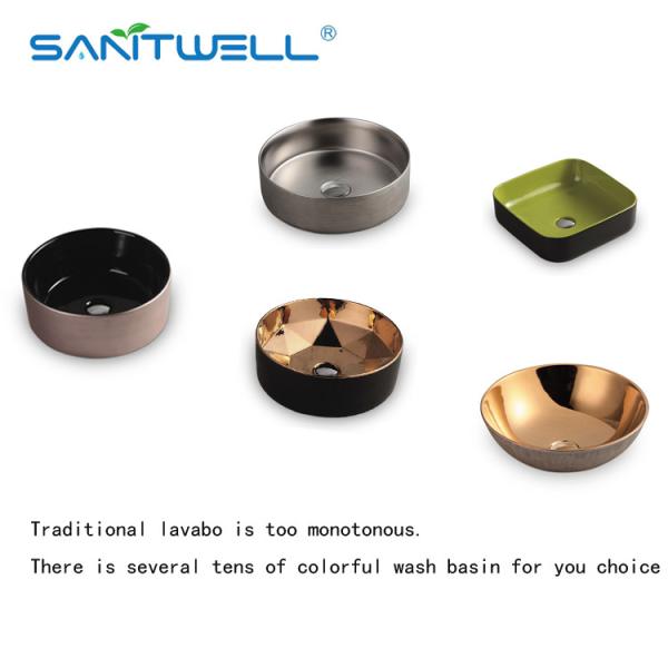 Above Counter Top Wash Basin 545*445*170 mm , white ceramic sink