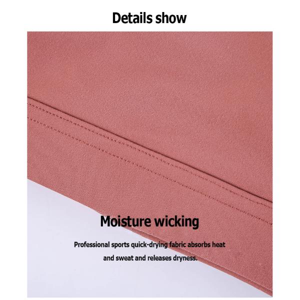 Shockproof Womens Sports Bra Gathered Moisture Wicking Without Steel Ring