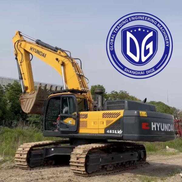 Innovative R485 Used Hyundai Excavator 48.5 Ton Hyundai Hydraulic Excavator
