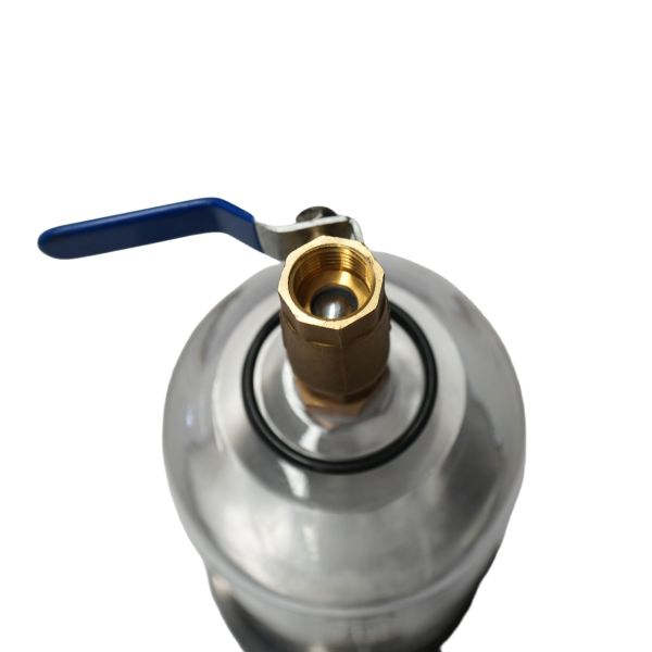 Sweeper Truck Water Filter Assembly + Aluminum Alloy Base + Stainless Steel Filter Element + Efficiently Filters Stains