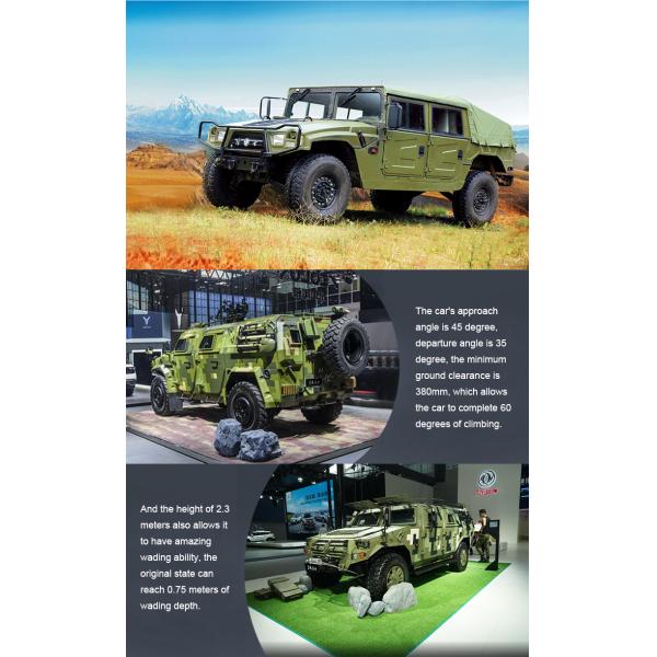 Dongfeng Mengshi M50 4.0T Diesel Pickup Cars Climbing Slope Over 60% 194 Horsepower