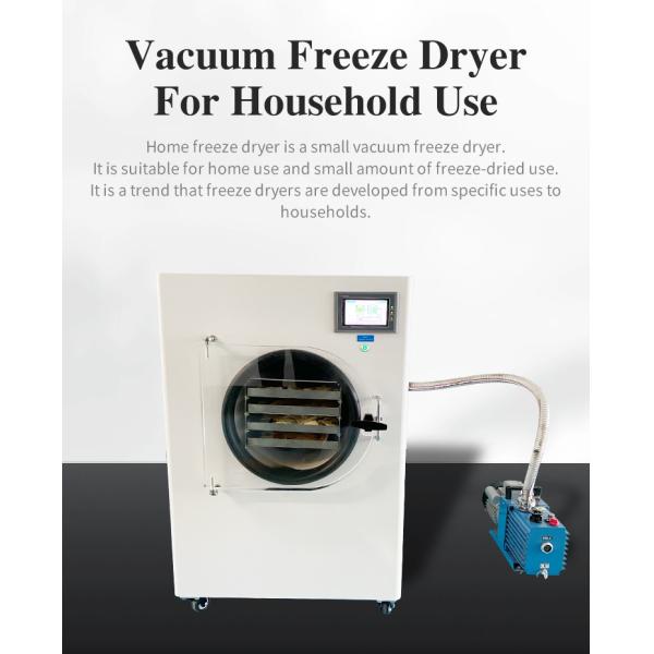 15pa Portable Industrial Vacuum Freeze Dryer For Meat Vegetable Fruit Drying Machine