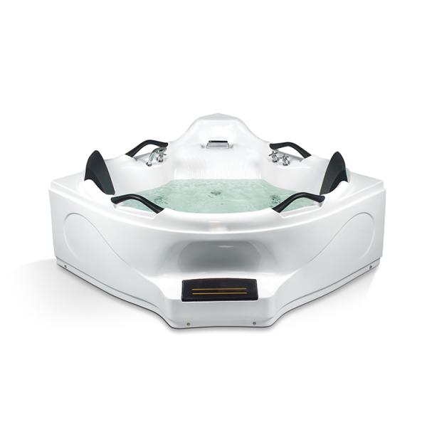 Jet Whirlpool Massage Bathtub Rohs 2 Adults Pearlescent Mica Black 1560mm