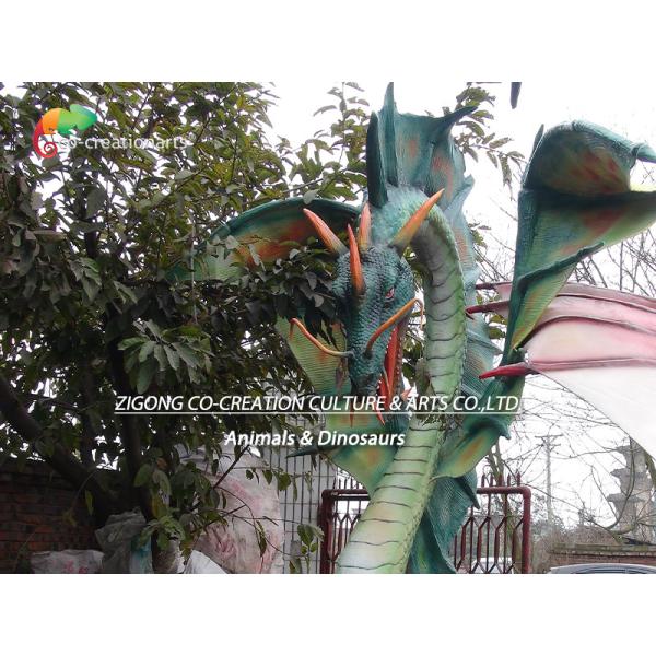 Remote Control Realistic Dragon For Theme Park Attraction