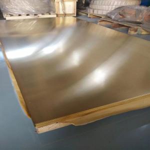 Buy cheap H62 Copper Sheet Metal CuZn38 C27400 Brass Blanking Plate from wholesalers
