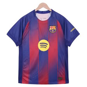 Cheap 2025-2026 Barcelona Home Fan Jersey - Unisex Polyester wholesale