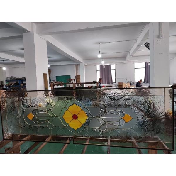 Art Church Stain Stained Pattern Glass Window Supplies Stain Glass Sheets Stained Decorative Door Luxury Glass Decor