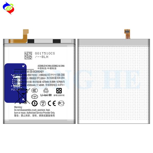 Capacity EB-BG990ABY Battery for Samsung Galaxy S21 fe 5G SM-G990B SM-G990W/E 4500mAh