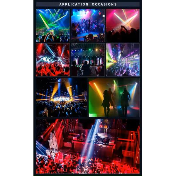 Mini Led Bee Eyes Wash Light For Disco Party Club Ktv Wedding Lite