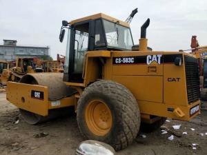 Cheap Road Construction Machinery Roller Road Machine , CS-583C Cat Road Roller wholesale