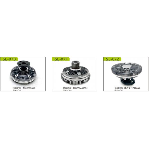 51066007006 Fan Clutch For Man Visco Silicone Oil Engine Cooling System Auto Parts Truck 51066300082