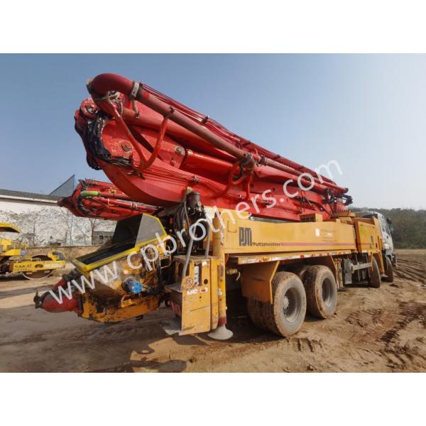 2013 Putzmeister 46m Truck Mounted Concrete Pump with Spare Parts SG5350THB 46M-5RZ