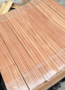 Cheap Sapele Engineered Wood Flooring Veneer Quarter Cut 0.45mm Thickness wholesale