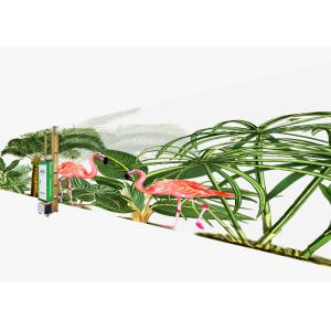 Inkjet 3d CMYK Uv Wall Printer Customizable Blank Automatic Skip