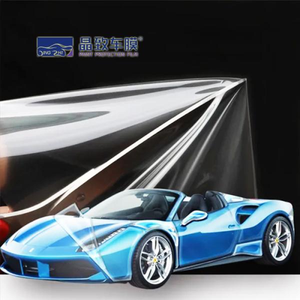 Quality 6.5mil Clear Vinyl TPH Paint Protection Film For Cars Waterproof for sale
