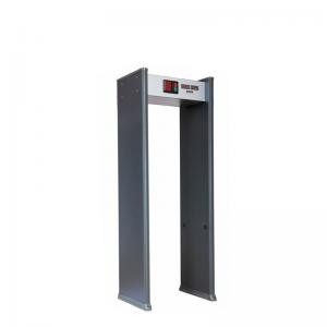 Cheap Multi Zones Security Guard Metal Detector Walk Through High Accurate Detection wholesale