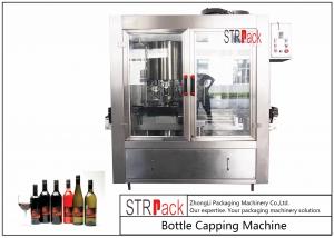 China Rotary Crimping Electric ROPP Capping Machine 6 Heads For Aluminum Cap Bottles on sale