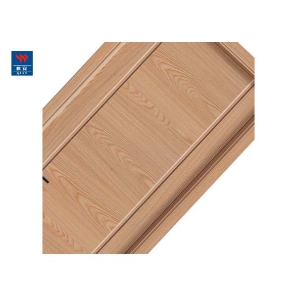 Waterproof Eco-Friendly Wood Plastic Panel Modern Bathroom Design Interior WPC Doors
