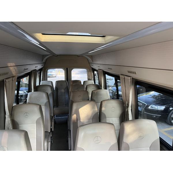 Benz 17 Seater Bus Second Hand Manual Transmission Type Used Passenger Vans