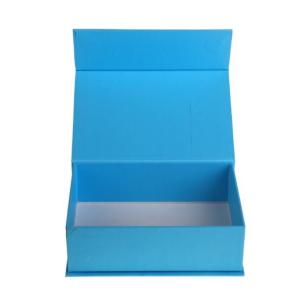 300gsm C1S Paper Gift Packing Box UV Printing Collapsible Magnetic SGS 500pcs
