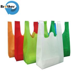 Cheap Wholesale Custom Printed Eco Friendly Recycle Reusable Grocery Bag PP Laminated Non Woven Bag Fabric Tote Shopping Bags wholesale