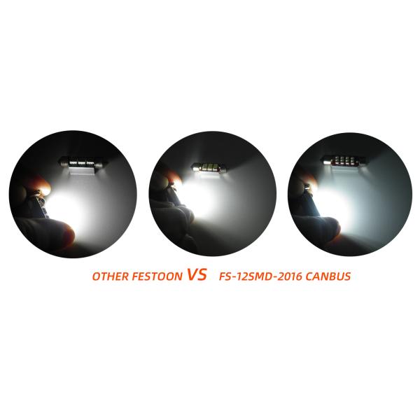 High Brightness Car Interior Light Bulbs / Car Interior Dome Led Lights 12V